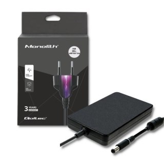 Qoltec Zasilacz do Dell 240W | 19.5V | 12.3A | 7.4*5.0+pin | kabel zasilający