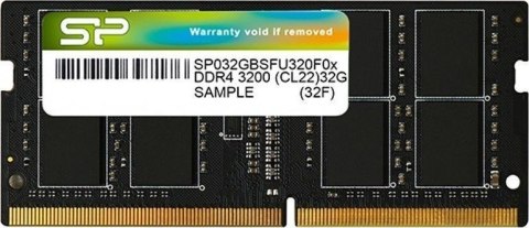 Silicon Power Pamięć DDR4 8GB/3200 (1*8GB) CL22 SODIMM Silicon Power Pamięć DDR4 8GB/3200 (1*8GB) CL22 SODIMM