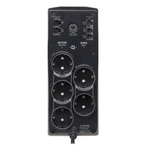 APC Energooszczędny zasilacz BR900G-GR Pro 900VA, 230V, 5 gniazd CEE 7/7 Schuko, AVR, LCD APC Energooszczędny zasilacz BR900G-GR Pro 900VA, 230V, 5 gniazd CEE 7/7 Schuko, AVR, LCD