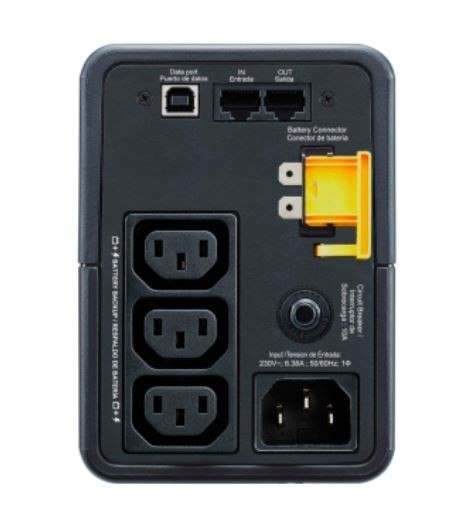 APC Zasilacz awaryjny BX500MI Back-UPS 500VA, 230V, AVR, IEC Sockets APC Zasilacz awaryjny BX500MI Back-UPS 500VA, 230V, AVR, IEC Sockets