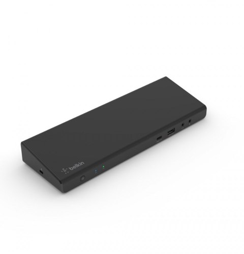 Belkin Stacja dokująca USB C Display Link, obsługa trzech wyświetlaczy do 4K, HDMI, DP, USB C, USB A, GbE, Audio, PD 85w, kompatybilnoś Belkin Stacja dokująca USB C Display Link, obsługa trzech wyświetlaczy do 4K, HDMI, DP, USB C, USB A, GbE, Audio, PD 85w, kompatybilnoś