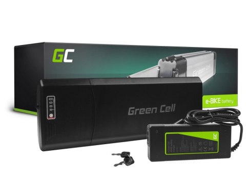 Green Cell Bateria bagażnikowa do E-BIKE 24V 13Ah 250W Green Cell Bateria bagażnikowa do E-BIKE 24V 13Ah 250W