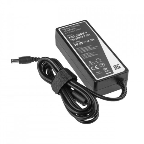 Green Cell Zasilacz do laptopa Sony Vaio 19,5V 4,7A 90W Green Cell Zasilacz do laptopa Sony Vaio 19,5V 4,7A 90W