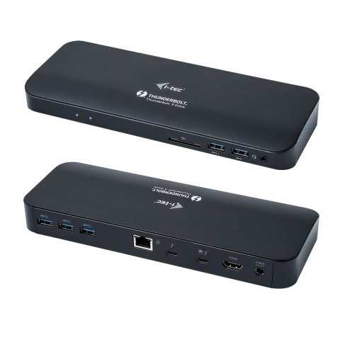 I-tec Stacja dokującaThunderbolt 3/USB-C Dual 4K Docking Station + USB-C to DisplayPort Cable (1,5m) + Power Delivery 60W I-tec Stacja dokującaThunderbolt 3/USB-C Dual 4K Docking Station + USB-C to DisplayPort Cable (1,5m) + Power Delivery 60W