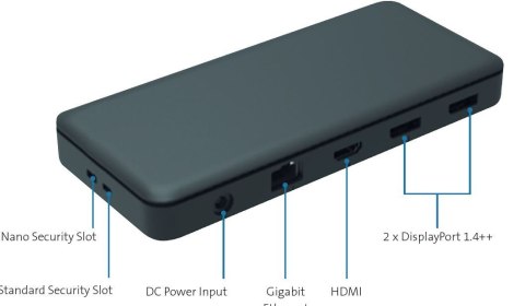 Kensington Stacja dokująca SD4839P USB-C i USB 85W Power Delivery Uniwersalna