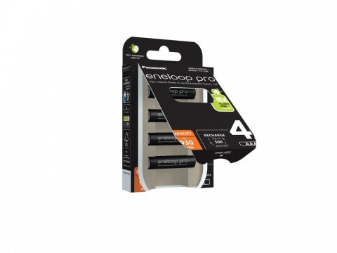 Panasonic Eneloop PRO akumulator AAA 930 mAh 4 sztuki Panasonic Eneloop PRO akumulator AAA 930 mAh 4 sztuki