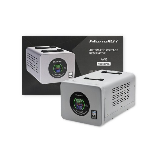 Qoltec Automatyczny stabilizator napięcia AVR 10000VA Qoltec Automatyczny stabilizator napięcia AVR 10000VA