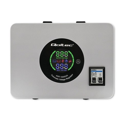 Qoltec Automatyczny stabilizator napięcia AVR 10000VA Qoltec Automatyczny stabilizator napięcia AVR 10000VA