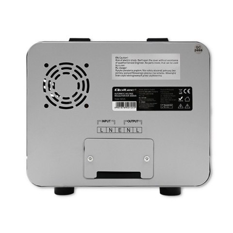 Qoltec Automatyczny stabilizator napięcia AVR 3000VA Qoltec Automatyczny stabilizator napięcia AVR 3000VA