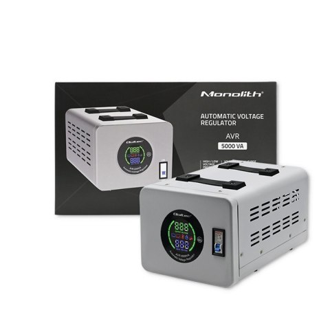 Qoltec Automatyczny stabilizator napięcia AVR 5000VA Qoltec Automatyczny stabilizator napięcia AVR 5000VA