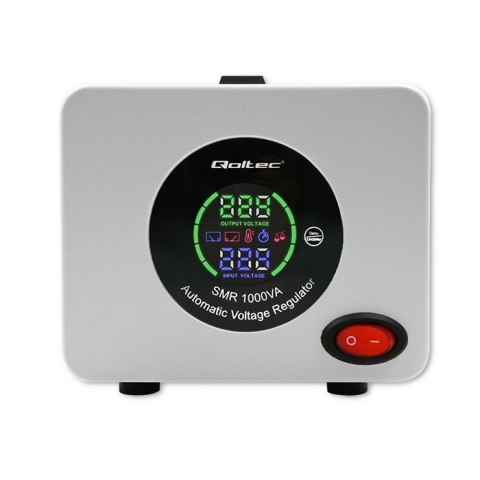Qoltec Automatyczny stabilizator napięcia AVR PRO 1000VA 3% Qoltec Automatyczny stabilizator napięcia AVR PRO 1000VA 3%