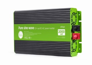 Gembird Przetwornica 12V/230V 2000W/4000W czysty sinus