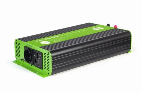 Gembird Przetwornica 12V/230V 2000W/4000W czysty sinus