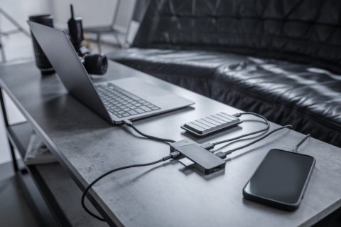 Green Cell Hub adapter USB-C Connect 3xUSB 3.1 HDMI 4K 60Hz USB-C PD 85W Green Cell Hub adapter USB-C Connect 3xUSB 3.1 HDMI 4K 60Hz USB-C PD 85W