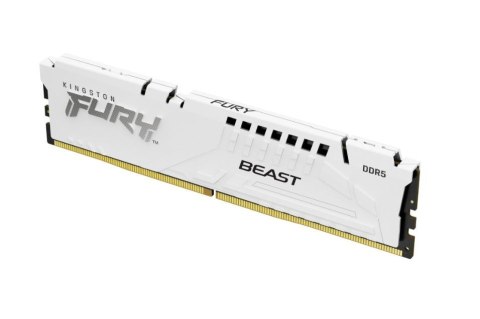 Kingston Pamięć DDR5 Fury Beast 64GB(2*32GB)/5200 CL36 biała Kingston Pamięć DDR5 Fury Beast 64GB(2*32GB)/5200 CL36 biała