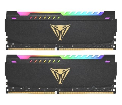 Patriot Pamięć DDR4 Viper RGB LED 32GB/3200(2*16GB) CL16 Patriot Pamięć DDR4 Viper RGB LED 32GB/3200(2*16GB) CL16