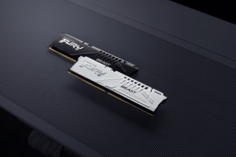 Kingston Pamięć DDR5 Fury Beast 64GB(2*32GB)/6000 CL36 biała