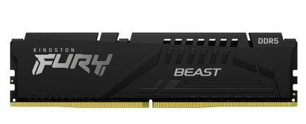 Kingston Pamięć DDR5 Fury Beast 64GB(4*16GB)/5600 CL40 czarna Kingston Pamięć DDR5 Fury Beast 64GB(4*16GB)/5600 CL40 czarna