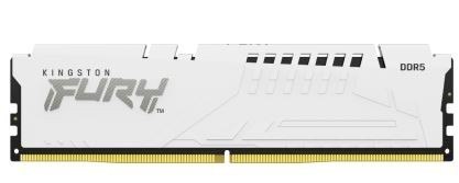 Kingston Pamięć DDR5 Fury Beast 64GB(4*16GB)/6000 CL40 biała Kingston Pamięć DDR5 Fury Beast 64GB(4*16GB)/6000 CL40 biała