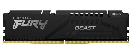 Kingston Pamięć DDR5 Fury Beast 64GB(4*16GB)/6000 CL40 czarna Kingston Pamięć DDR5 Fury Beast 64GB(4*16GB)/6000 CL40 czarna