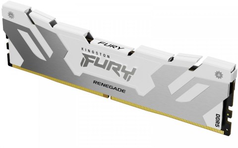 Kingston Pamięć DDR5 Fury Renegade 32GB(2*16GB)/6400 CL32 biała
