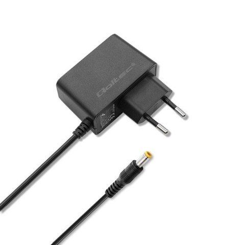 Qoltec Zasilacz wtyczkowy 12W | 12V | 1A | 5.5*2.5 Qoltec Zasilacz wtyczkowy 12W | 12V | 1A | 5.5*2.5