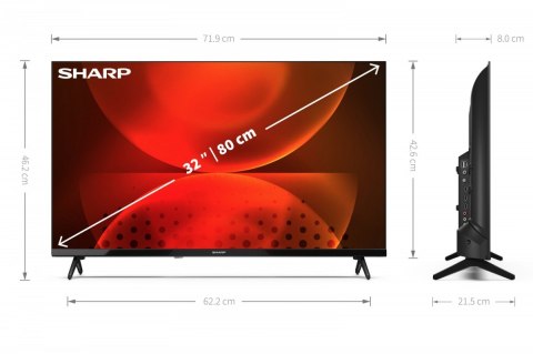 Sharp Telewizor LED 32 cale 32FH4EA
