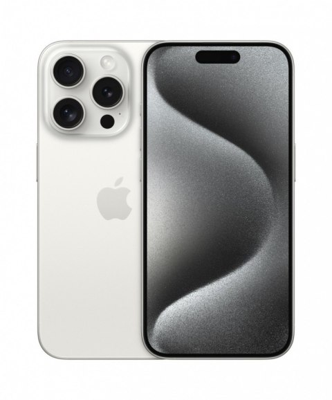 Apple IPhone 15 Pro 128GB - Biały tytan Apple IPhone 15 Pro 128GB - Biały tytan