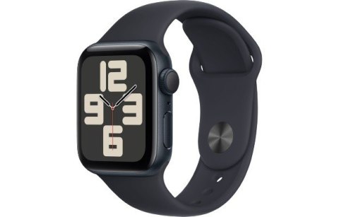 Apple Watch SE GPS, 40mm Koperta z aluminium w kolorze północy z paskiem sportowym w kolorze północy - S/M Apple Watch SE GPS, 40mm Koperta z aluminium w kolorze północy z paskiem sportowym w kolorze północy - S/M