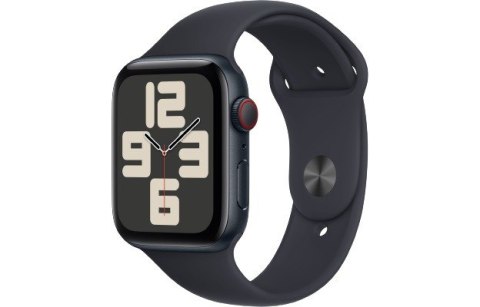Apple Watch SE GPS + Cellular, 44mm Koperta z aluminium w kolorze północy z paskiem sportowym w kolorze północy - S/M Apple Watch SE GPS + Cellular, 44mm Koperta z aluminium w kolorze północy z paskiem sportowym w kolorze północy - S/M