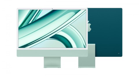 Apple IMac 24 cale: M3 8/8, 8GB, 256GB SSD - Zielony
