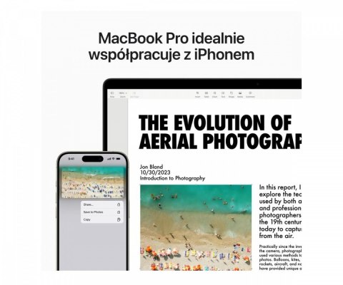 Apple MacBook Pro 16,2 cali: M3 Max 14/30, 36GB, 1TB - Gwiezdna czerń