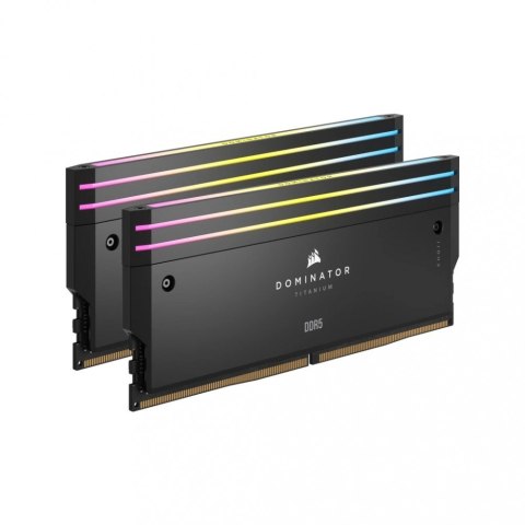 Corsair Pamięć DDR5 Dominator Titanium RGB 96GB/6600(2*48GB) CL32 Intel XMP Corsair Pamięć DDR5 Dominator Titanium RGB 96GB/6600(2*48GB) CL32 Intel XMP