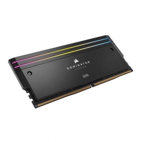Corsair Pamięć DDR5 Dominator Titanium RGB 96GB/6600(2*48GB) CL32 Intel XMP Corsair Pamięć DDR5 Dominator Titanium RGB 96GB/6600(2*48GB) CL32 Intel XMP