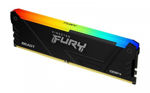 Kingston Pamięć DDR4 Fury Beast RGB 32GB(1*32GB)/3600 CL18 Kingston Pamięć DDR4 Fury Beast RGB 32GB(1*32GB)/3600 CL18