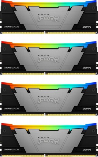 Kingston Pamięć DDR4 Fury Renegade RGB 128GB(4*32GB)/3600 CL18