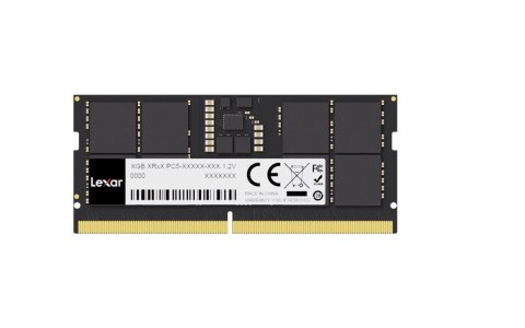 Lexar Pamięć do notebooka DDR5 SODIMM 16GB(1*16GB)/5600 CL46 Lexar Pamięć do notebooka DDR5 SODIMM 16GB(1*16GB)/5600 CL46