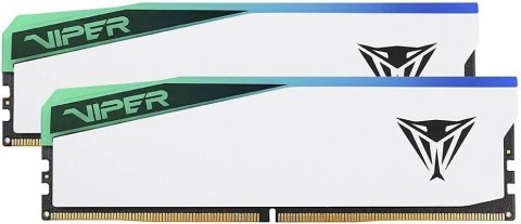 Patriot Pamięć DDR5 Viper Elite 5 RGB 32GB/7000(2x16) CL38 biała Patriot Pamięć DDR5 Viper Elite 5 RGB 32GB/7000(2x16) CL38 biała