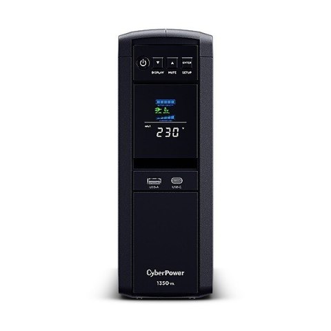 CyberPower Zasilacz awaryjny UPS CP1350EPFCLCD 1350VA/810W AVR/LCD/6xSchuko CyberPower Zasilacz awaryjny UPS CP1350EPFCLCD 1350VA/810W AVR/LCD/6xSchuko