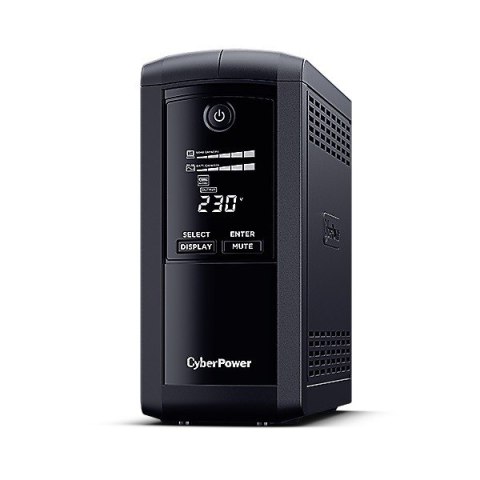 CyberPower Zasilacz awaryjny UPS VP1000EILCD 1000VA/550W AVR/LCD/6xC13/RJ11/RJ45 CyberPower Zasilacz awaryjny UPS VP1000EILCD 1000VA/550W AVR/LCD/6xC13/RJ11/RJ45