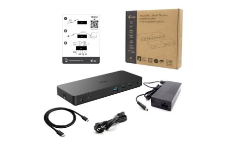 I-tec Stacja dokująca USB-C Triple Display Docking Station Gen 2 Pro + Power Delivery 100W I-tec Stacja dokująca USB-C Triple Display Docking Station Gen 2 Pro + Power Delivery 100W