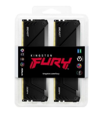 Kingston Pamięć DDR4 Fury Beast RGB 32GB(4* 8GB)/3600 CL17