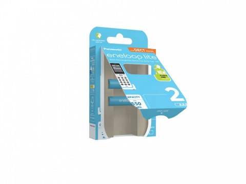 Panasonic Eneloop akumulator lite AAA 550 mAh 2 szt DECT Panasonic Eneloop akumulator lite AAA 550 mAh 2 szt DECT