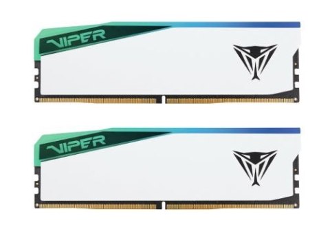 Patriot Pamięć do PC DDR5 Viper Elite 5 RGB 96GB/6000(2x48GB) CL42 Biała Patriot Pamięć do PC DDR5 Viper Elite 5 RGB 96GB/6000(2x48GB) CL42 Biała