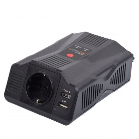 Technaxx Deutschland GmbH & Co. KG Falownik przetwornica 300W DC 12V/AC 230V TE24 Technaxx Deutschland GmbH & Co. KG Falownik przetwornica 300W DC 12V/AC 230V TE24