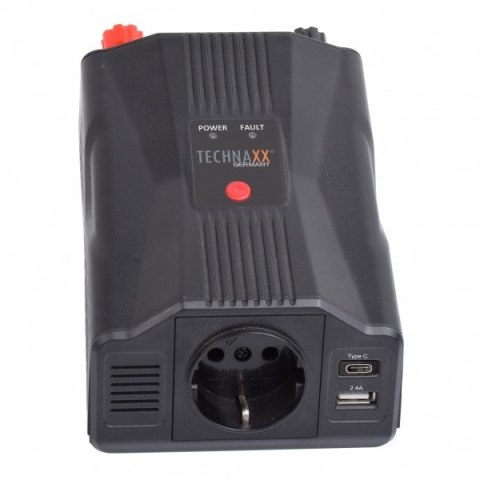 Technaxx Deutschland GmbH & Co. KG Falownik przetwornica 300W DC 12V/AC 230V TE24 Technaxx Deutschland GmbH & Co. KG Falownik przetwornica 300W DC 12V/AC 230V TE24