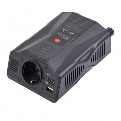 Technaxx Deutschland GmbH & Co. KG Falownik przetwornica 300W DC 12V/AC 230V TE24 Technaxx Deutschland GmbH & Co. KG Falownik przetwornica 300W DC 12V/AC 230V TE24