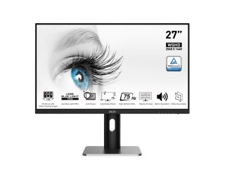 MSI Monitor 27 cali PRO MP273QP FLAT/IPS/WQHD/75Hz/4ms