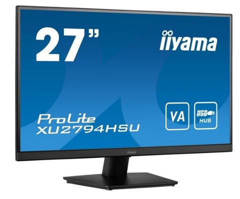 IIYAMA Monitor 27 cali XU2794HSU-B1 VA,FHD,HDMI,DP,USB3.0 IIYAMA Monitor 27 cali XU2794HSU-B1 VA,FHD,HDMI,DP,USB3.0