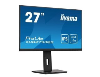 IIYAMA Monitor 27 cali XUB2793QS-B1 IPS,WQHD,2xHDMI,DP,2x2W,HAS,300cd/m2